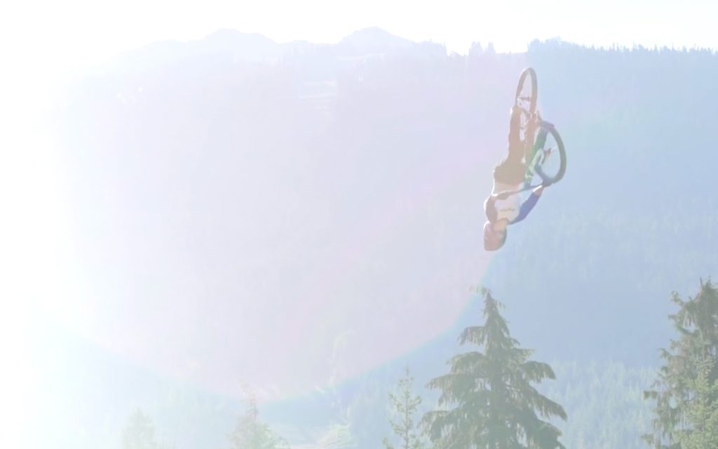 Mehdi Gani aux Crankworx