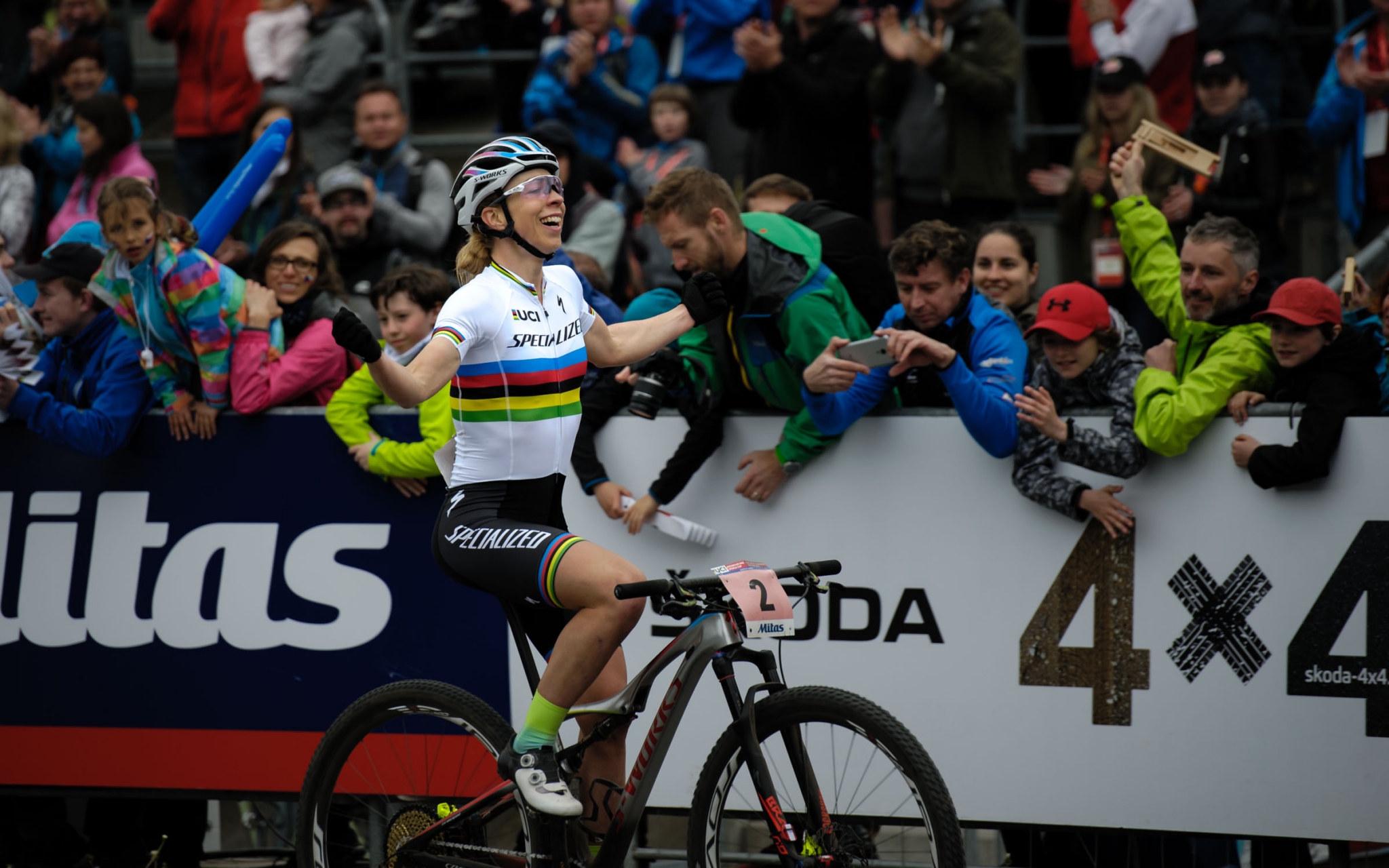 World Cup XCO #1: Annika Langvad net zoals in 2016!