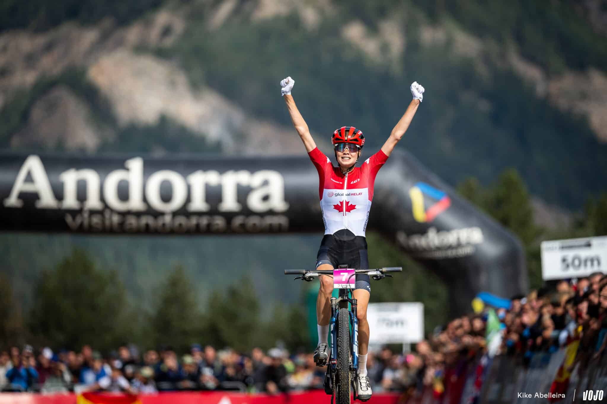 WK MTB Vallnord 2024 | XCO U23-vrouwen: wie anders dan Holmgren